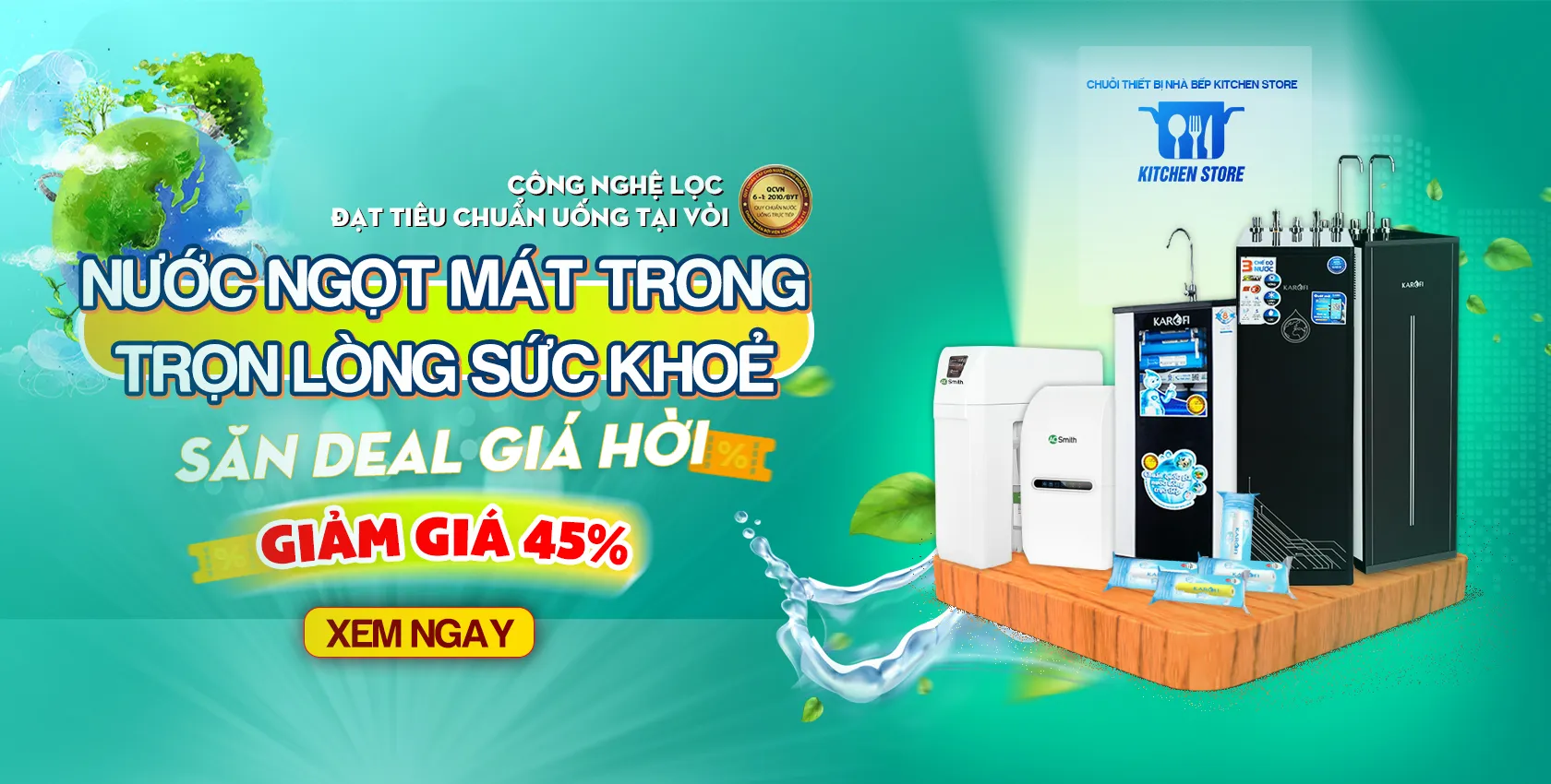 Nước Ngọt Mát Trong - Trọn Lòng Sức Khoẻ