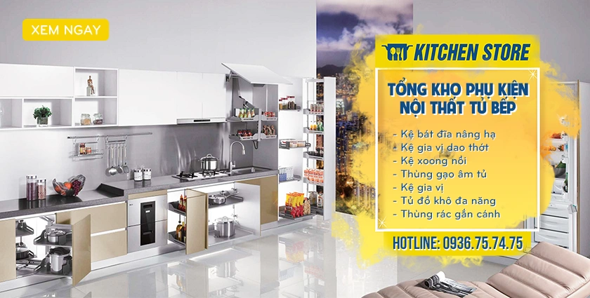 Tổng Kho Phụ Kiện Nội Thất Tủ Bếp