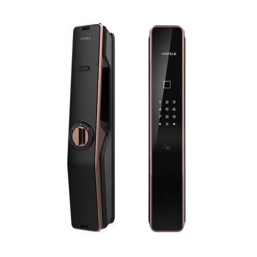 Khóa điện tử Hafele PP9000 912.05.692 Đen đồng (Không bao gồm Pin)