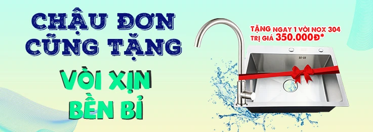 Vòi - chậu rửa bát