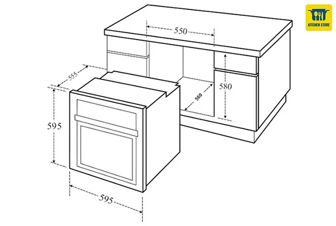 LÒ NƯỚNG ÂM TỦ CANZY CZ-11EBN