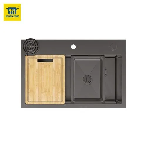 Chậu rửa chén bát Inox WF R10 HS25-SSN1S-8052 Hafele 567.24.489