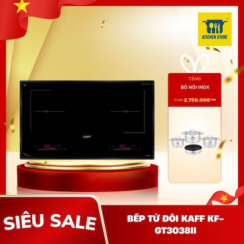 Bếp từ đôi Kaff KF-GT3038II
