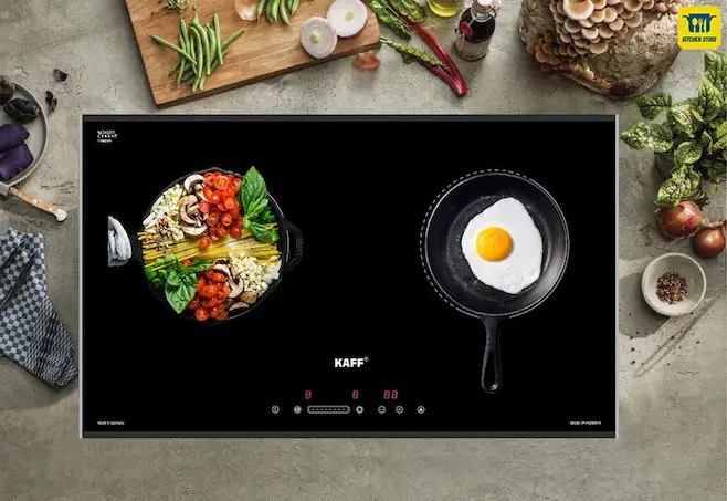 Bếp điện từ Kaff KF-EG900IH – 1 điện 1 từ
