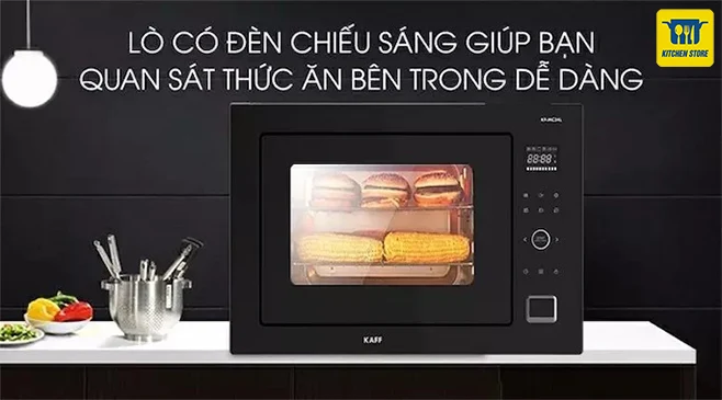 Lò vi sóng dòng âm tủ Kaff KF- MC34L