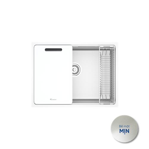 Chậu rửa bát phong cách Nhật bề mặt mịn Konox Tari 6448SM