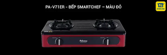 Bếp gas Paloma PA-V71ER (Đỏ )